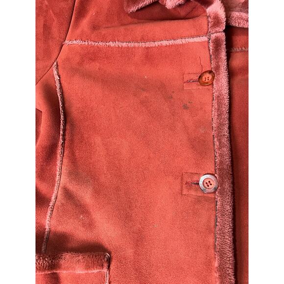 Jones New York Red Women Button Up Coat Size XL - Picture 8 of 8